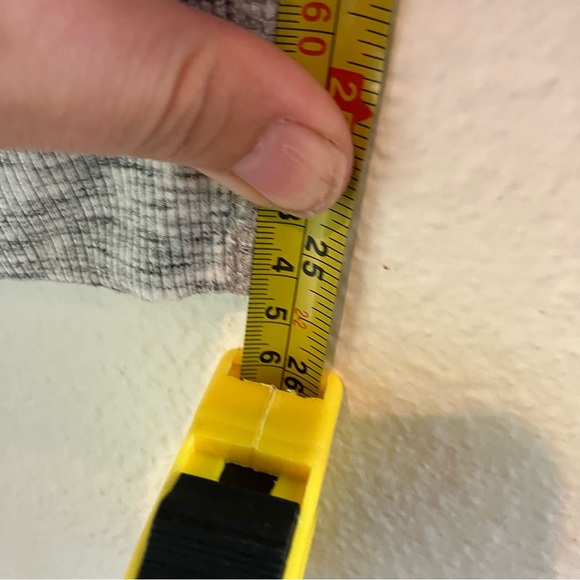 Free People Movement Size Large Gray Heathered Sweat Pants Lace Drawstring Cozy - Picture 3 of 4